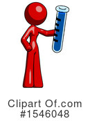 Red Design Mascot Clipart #1546048 by Leo Blanchette