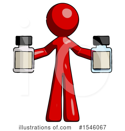 Royalty-Free (RF) Red Design Mascot Clipart Illustration by Leo Blanchette - Stock Sample #1546067