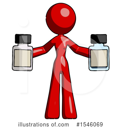 Royalty-Free (RF) Red Design Mascot Clipart Illustration by Leo Blanchette - Stock Sample #1546069