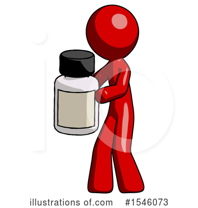 Royalty-Free (RF) Red Design Mascot Clipart Illustration by Leo Blanchette - Stock Sample #1546073