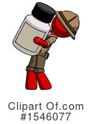Red Design Mascot Clipart #1546077 by Leo Blanchette