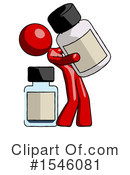 Red Design Mascot Clipart #1546081 by Leo Blanchette