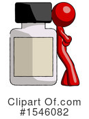 Red Design Mascot Clipart #1546082 by Leo Blanchette