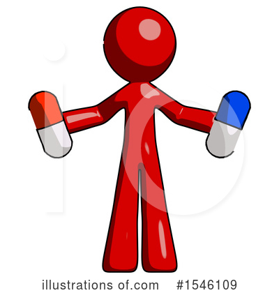Royalty-Free (RF) Red Design Mascot Clipart Illustration by Leo Blanchette - Stock Sample #1546109