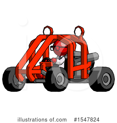 Royalty-Free (RF) Red Design Mascot Clipart Illustration by Leo Blanchette - Stock Sample #1547824