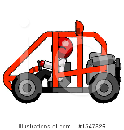 Royalty-Free (RF) Red Design Mascot Clipart Illustration by Leo Blanchette - Stock Sample #1547826