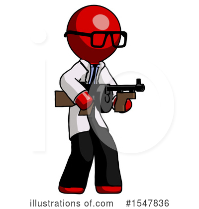 Royalty-Free (RF) Red Design Mascot Clipart Illustration by Leo Blanchette - Stock Sample #1547836