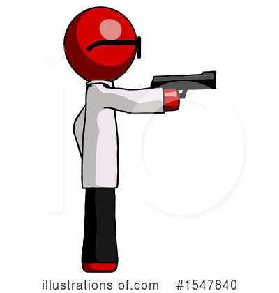Royalty-Free (RF) Red Design Mascot Clipart Illustration by Leo Blanchette - Stock Sample #1547840