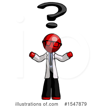 Royalty-Free (RF) Red Design Mascot Clipart Illustration by Leo Blanchette - Stock Sample #1547879