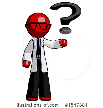 Royalty-Free (RF) Red Design Mascot Clipart Illustration by Leo Blanchette - Stock Sample #1547881