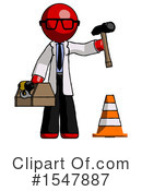 Red Design Mascot Clipart #1547887 by Leo Blanchette