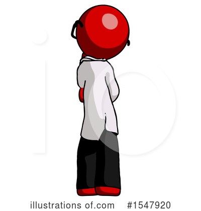Royalty-Free (RF) Red Design Mascot Clipart Illustration by Leo Blanchette - Stock Sample #1547920