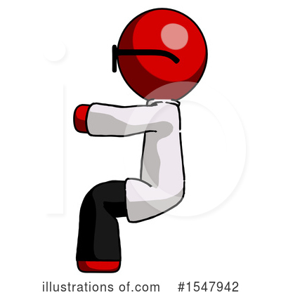Royalty-Free (RF) Red Design Mascot Clipart Illustration by Leo Blanchette - Stock Sample #1547942