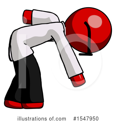 Royalty-Free (RF) Red Design Mascot Clipart Illustration by Leo Blanchette - Stock Sample #1547950