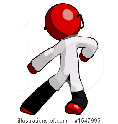 Royalty-Free (RF) Red Design Mascot Clipart Illustration by Leo Blanchette - Stock Sample #1547995