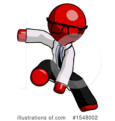 Royalty-Free (RF) Red Design Mascot Clipart Illustration by Leo Blanchette - Stock Sample #1548002