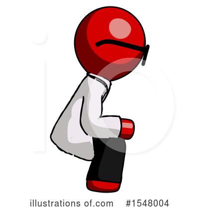 Royalty-Free (RF) Red Design Mascot Clipart Illustration by Leo Blanchette - Stock Sample #1548004