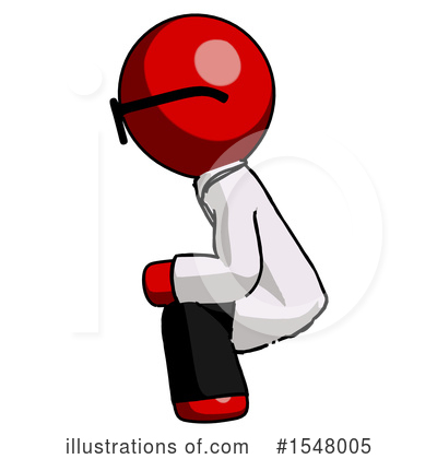 Royalty-Free (RF) Red Design Mascot Clipart Illustration by Leo Blanchette - Stock Sample #1548005