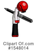 Red Design Mascot Clipart #1548014 by Leo Blanchette