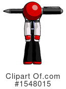 Red Design Mascot Clipart #1548015 by Leo Blanchette