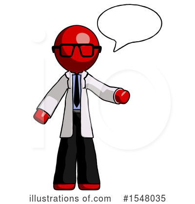 Royalty-Free (RF) Red Design Mascot Clipart Illustration by Leo Blanchette - Stock Sample #1548035