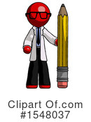 Red Design Mascot Clipart #1548037 by Leo Blanchette