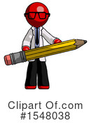 Red Design Mascot Clipart #1548038 by Leo Blanchette
