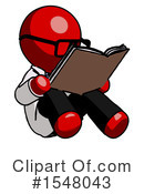 Red Design Mascot Clipart #1548043 by Leo Blanchette