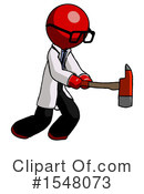 Red Design Mascot Clipart #1548073 by Leo Blanchette