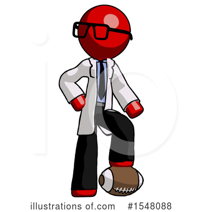 Royalty-Free (RF) Red Design Mascot Clipart Illustration by Leo Blanchette - Stock Sample #1548088