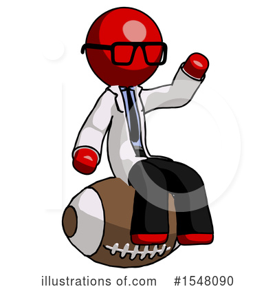 Royalty-Free (RF) Red Design Mascot Clipart Illustration by Leo Blanchette - Stock Sample #1548090
