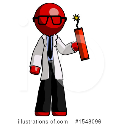 Royalty-Free (RF) Red Design Mascot Clipart Illustration by Leo Blanchette - Stock Sample #1548096