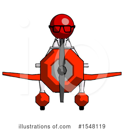 Royalty-Free (RF) Red Design Mascot Clipart Illustration by Leo Blanchette - Stock Sample #1548119