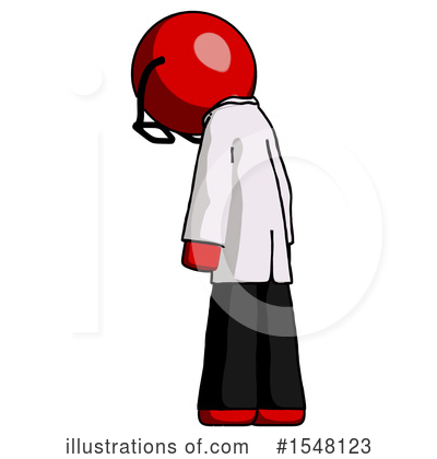 Royalty-Free (RF) Red Design Mascot Clipart Illustration by Leo Blanchette - Stock Sample #1548123
