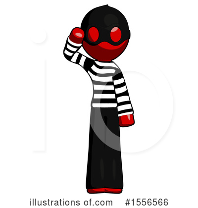 Royalty-Free (RF) Red Design Mascot Clipart Illustration by Leo Blanchette - Stock Sample #1556566