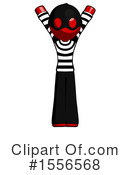 Red Design Mascot Clipart #1556568 by Leo Blanchette