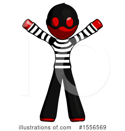 Royalty-Free (RF) Red Design Mascot Clipart Illustration by Leo Blanchette - Stock Sample #1556569