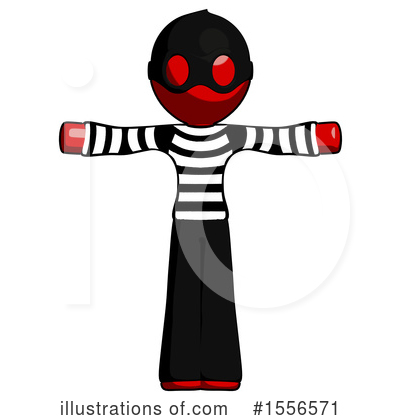 Royalty-Free (RF) Red Design Mascot Clipart Illustration by Leo Blanchette - Stock Sample #1556571