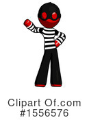 Red Design Mascot Clipart #1556576 by Leo Blanchette