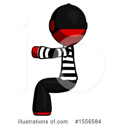 Royalty-Free (RF) Red Design Mascot Clipart Illustration by Leo Blanchette - Stock Sample #1556584