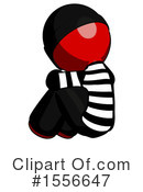 Red Design Mascot Clipart #1556647 by Leo Blanchette