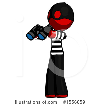 Royalty-Free (RF) Red Design Mascot Clipart Illustration by Leo Blanchette - Stock Sample #1556659