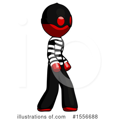 Royalty-Free (RF) Red Design Mascot Clipart Illustration by Leo Blanchette - Stock Sample #1556688