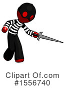 Red Design Mascot Clipart #1556740 by Leo Blanchette