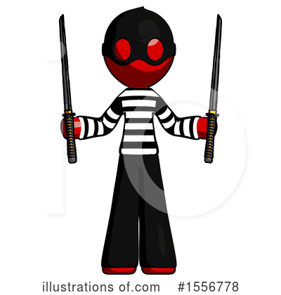 Royalty-Free (RF) Red Design Mascot Clipart Illustration by Leo Blanchette - Stock Sample #1556778