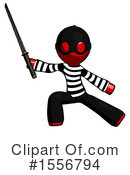 Red Design Mascot Clipart #1556794 by Leo Blanchette