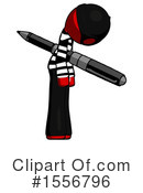 Red Design Mascot Clipart #1556796 by Leo Blanchette