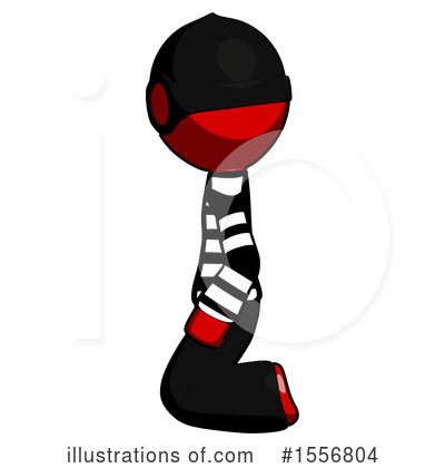 Royalty-Free (RF) Red Design Mascot Clipart Illustration by Leo Blanchette - Stock Sample #1556804