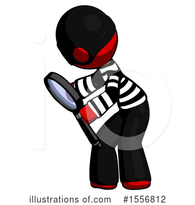 Royalty-Free (RF) Red Design Mascot Clipart Illustration by Leo Blanchette - Stock Sample #1556812