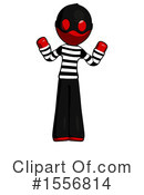 Red Design Mascot Clipart #1556814 by Leo Blanchette